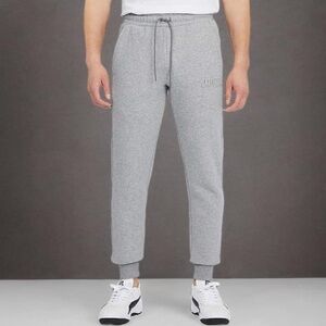 PUMA Men's Fleece Jogger Sweatpants XL Heather Grey